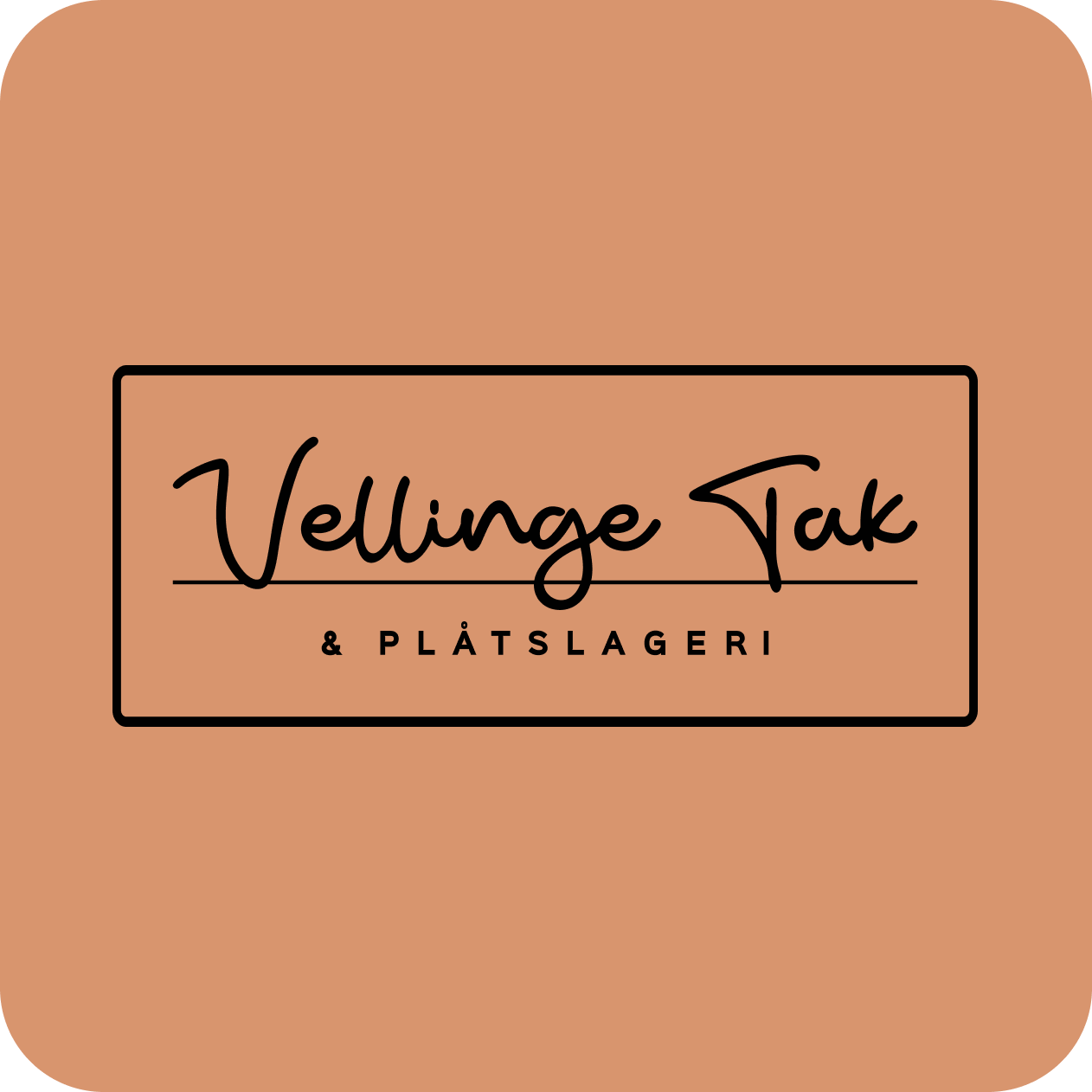 Vellinge Tak Plåtslageri Logo